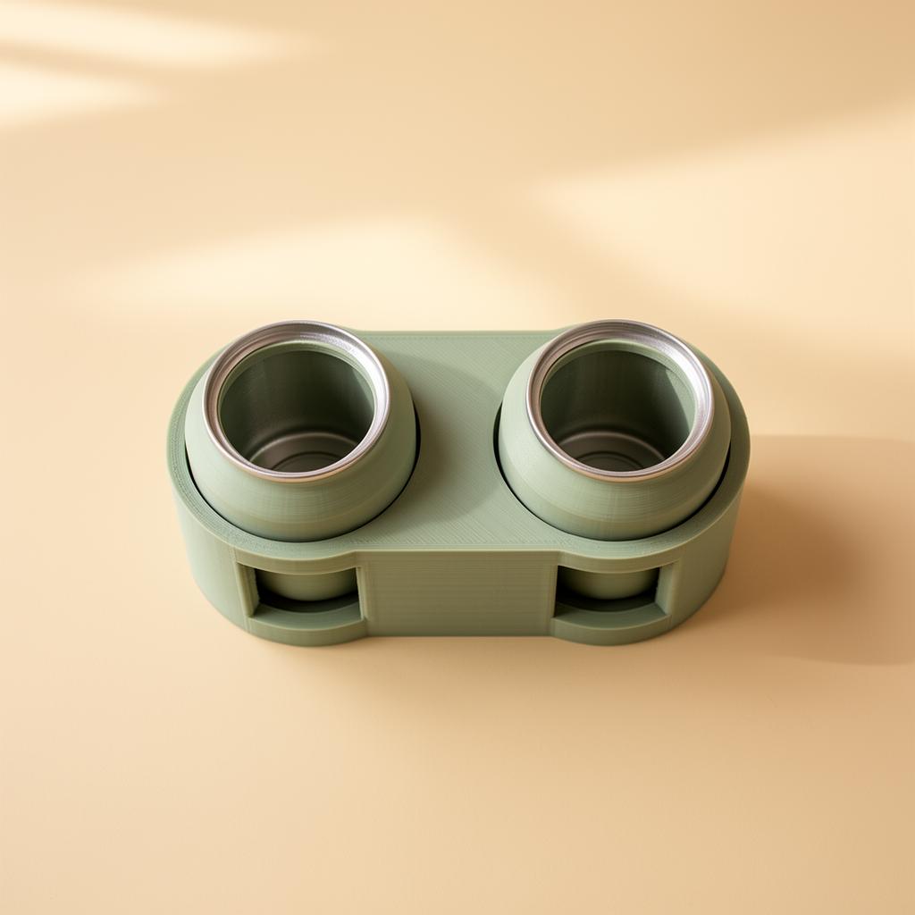 Handcrafted dual can holder by Grandma's 3D Creations